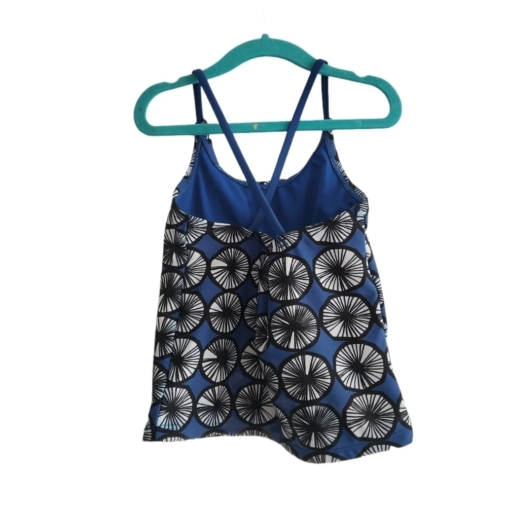 Marimekko x Target Mod Floral Swim Tankini‎ Blue